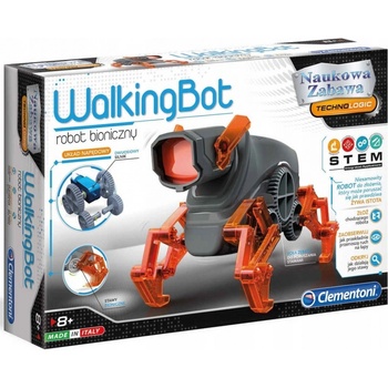 Clementoni 50059 Sada stavební Walking Bot chodící robot