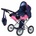 Bayer Trolley for City Star doll navy blue 13654AA