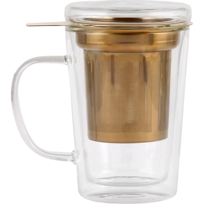 Vialli Design Чаша с цедка 350 ml Amo - Vialli Design (5901638729378)