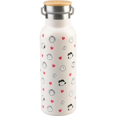 Grupo Erik Бутилка за вода Erik Animation: Peanuts - Snoopy Love Season, 500 ml (BMA07)