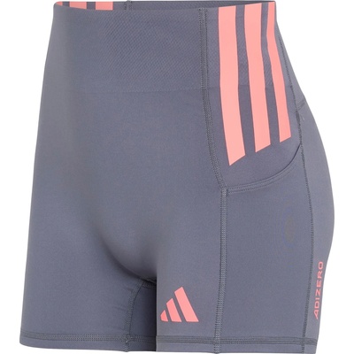 adidas Дамски шорти за бягане adidas Women's Adizero Short Leggings Running tights - Onix (127-1233-0214)