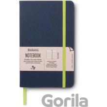 Bookaroo Zápisník A5 modrý tmavo
