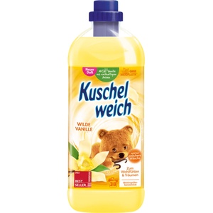 Kuschelweich Омекотител Kuschelweich Wilde Vanille, 1 литър, 38 пранета