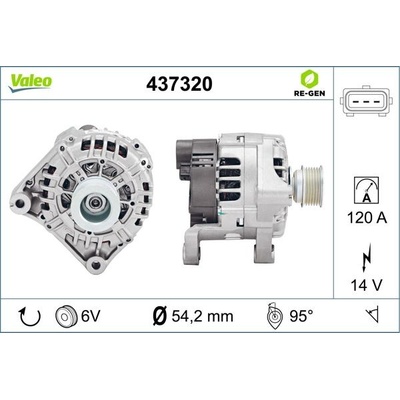 Alternátor VALEO 437320