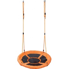 Mirpol hojdačka Nest 95 cm čierna/oranžová