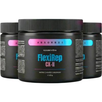 ABSORBii FlexiRep CX-II 90denní kúra pro klouby 3 x 225 g – Hledejceny.cz