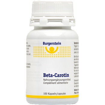Burgerstein Beta-Carotin 6 mg - 100 капсули