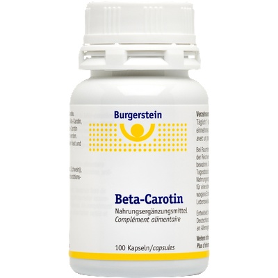 Burgerstein Beta-Carotin 6 mg - 100 капсули