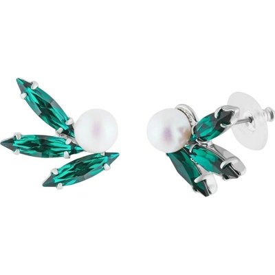 Preciosa Elegantní náušnice s perlemi Elysia Spotlight 2582 66