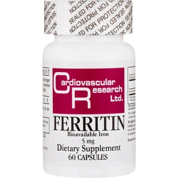 Image 1 of Ecological Formulas Ferritin 5 mg [60 капсули]