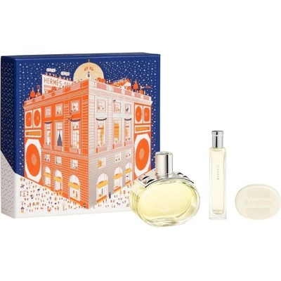 Hermès Barénia HERMÈS Barénia Eau de Parfum parfumovaná voda 100 ml + HERMÈS Barénia Eau de Parfum parfumovaná voda 15 ml + HERMÈS Barénia parfémované mydlo 25 g