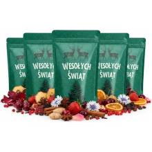 Green Touch Vianočný čajový set 5 x 40 g