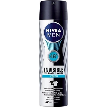Nivea Men Invisible For Black & White Fresh deospray 150 ml