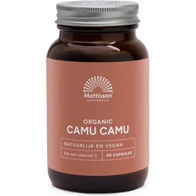 Mattisson Healthstyle Organic Camu Camu, 500 mg, 60 капсули, Mattisson Healthstyle (MT2153)