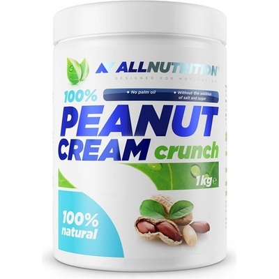 ALLNUTRITION Arašidová pasta PEANUT CREAM Smooth 1000 g