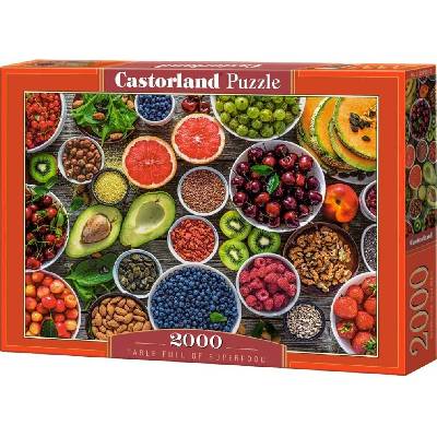 Castorland Stôl plný superpotravín 2000 dielov
