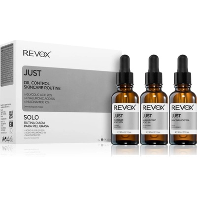 Revox B77 JUST Oil Control Skincare Routine комплект за мазна кожа