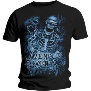 Avenged Sevenfold Chained Skeleton Black M Риза (<![CDATA[ASTS07MB02]]>)