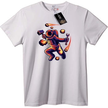 NOONEBRAND Тениска Космонавт Механик - XL, Black