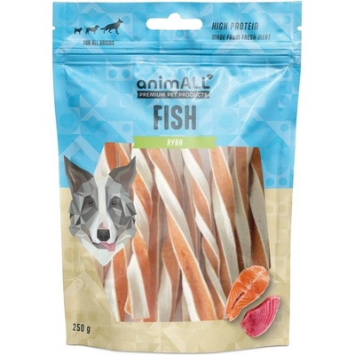 animALL Kroucený lososový sendvič 250 g – Zboží Dáma