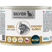IRONpet Silver Cat Kuřecí 100% masa 200 g