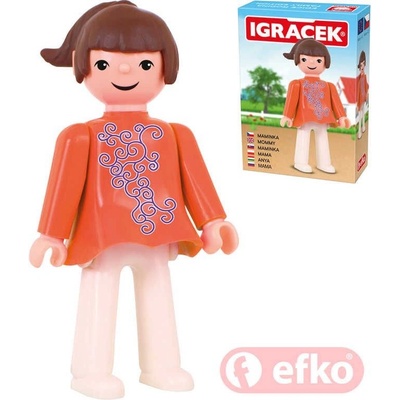 EFKO IGRÁČEK Maminka figurka 7,5cm rodina v krabičce