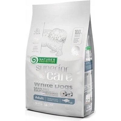 Nature's Protection Bílí psi adult rybí 4 kg