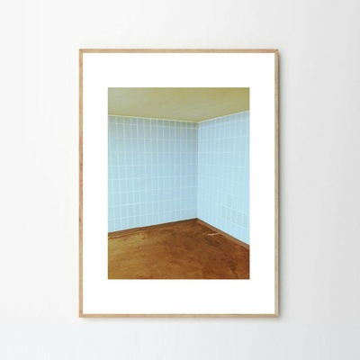 Moikka Plagát Blue U-Bahn by Julie Brix 40x50 cm