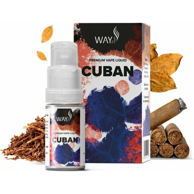 WAY to Vape Cuban 10 ml 3 mg