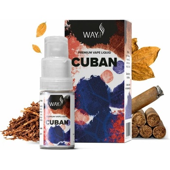 WAY to Vape Cuban 10 ml 6 mg