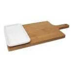 Luigi Ferrero Комплект дъска за рязане с плато FR-1REB 29x20x3.7cm (FR-1REB) - technomani