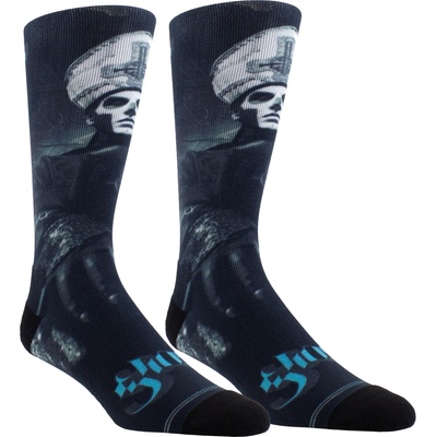 Perri´s socks Чорапи ghost - papa emeritus teal logo - perri´s socks - ghd305-001-o-m