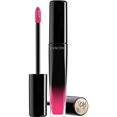 Lancôme L’Absolu Lacquer tekutá rtěnka s vysokým leskem 344 Ultra Rôse 8 ml