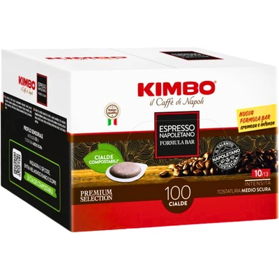 KIMBO Кафе Kimbo Napoletano хартиена дози E. S. E, 100 бр