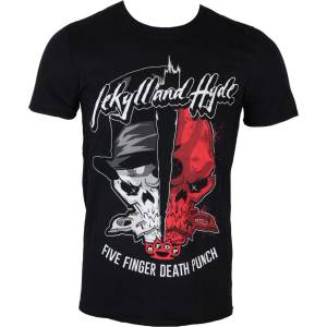 ROCK OFF мъжки тениски Five Finger Death Punch - Джекил & Хайд - ROCK OFF - FFDPTS12MB