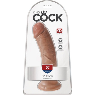 King Cock Pipedream 8 Tan