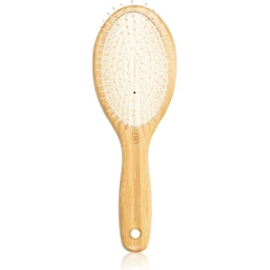 Olivia Garden Bamboo Touch плоска четка за коса и скалп Nylon M