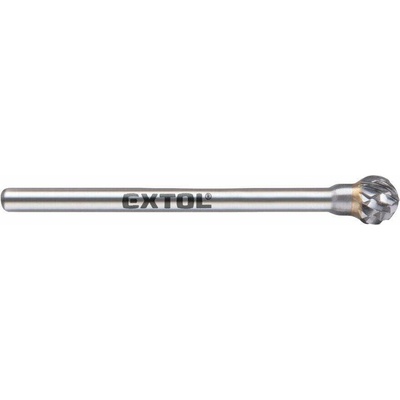 EXTOL INDUSTRIAL fréza karbidová kulová pr.6mm, stopka 3mm, 8703833