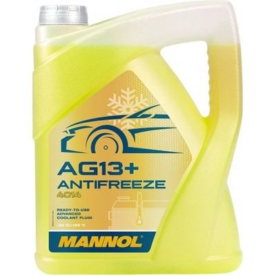 MANNOL Жълт антифриз готов за употреба Mannol Antifreeze AG13+ (-40 °C) Advanced 4014 5 L (4014)