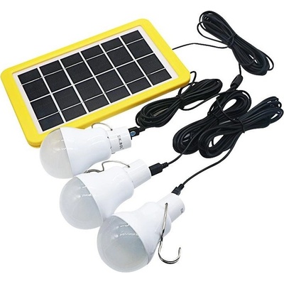 SOLAR 2745 Solární osvětlení 3x LED žárovka