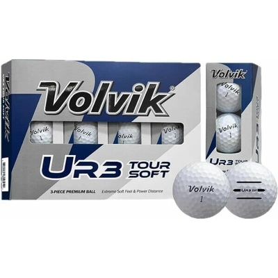 Volvik GB VV UR3 Tour Soft biele 12 ks