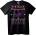 NOONEBRAND Тениска Black Sabbath "Весела Коледа" - 2XL, White