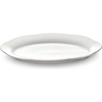 Serax Silhouette Овално плато дълбоко 30 см, бяло (B5225019-001)