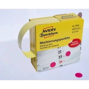 Avery Zweckform LABELS ZF 3850 MARKING WHEEL 10 MM ROSE