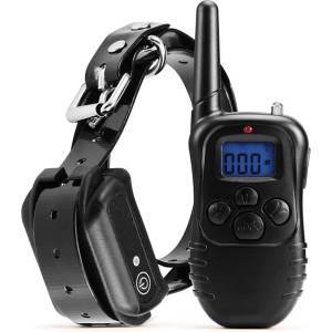 SuperLove Electric Shock Training Collar Black
