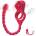 SuperLove Dual Penis Ring with Anal Stimulator & Remote Control Red