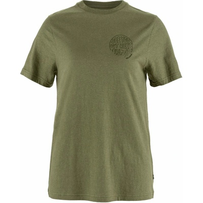 FJÄLLRÄVEN Hemp Blend Out Here T shirt W Green