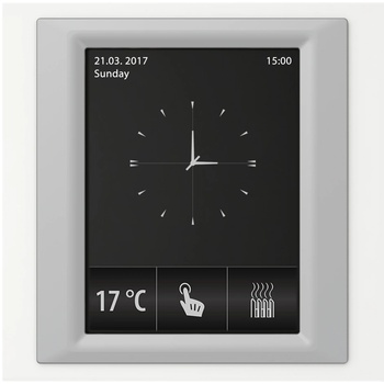 ELKO EP RF Touch-W Сензорно устройство за управление Бяла(пластмаса) Алуминий-Металик Светло сив (RFTW-AWH-BAL-CLG)