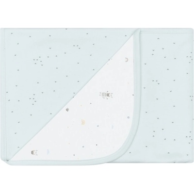 KikkaBoo Бебешко одеяло KikkaBoo Stripy Friends - 85 x 85 cm, синьо (31103010055)