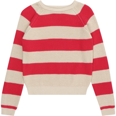 The New Пуловер 'Olly' бежово, червено, размер 116